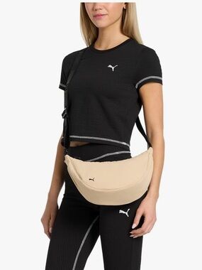 🆕 Puma Beige Crescent Crossbody Bag